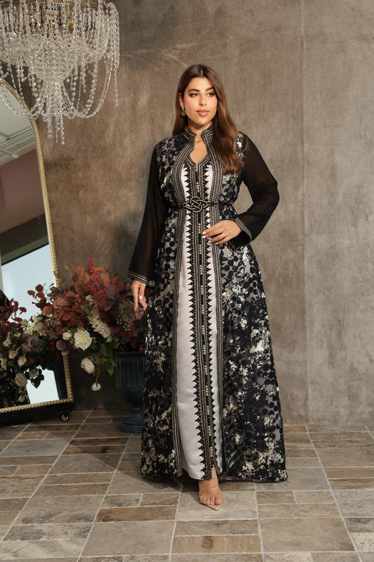 Midnight Bloom - Caftan