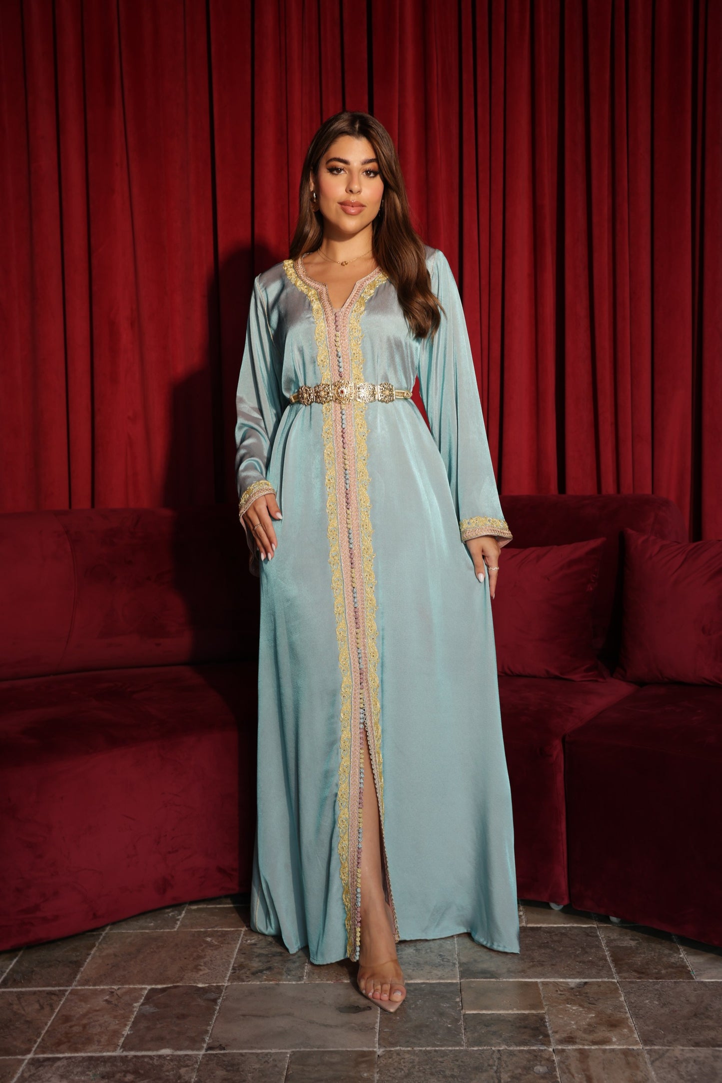 Pastel Grace-Caftan