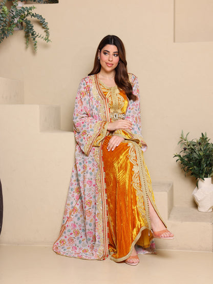 Amber Blossom-Caftan