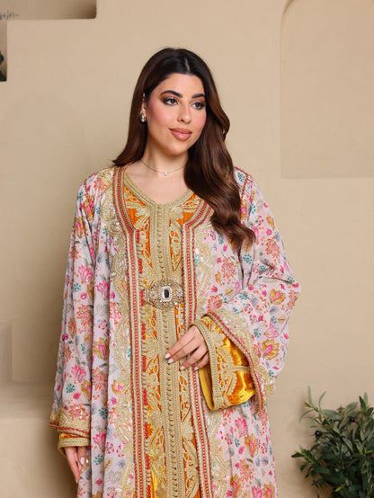 Amber Blossom-Caftan