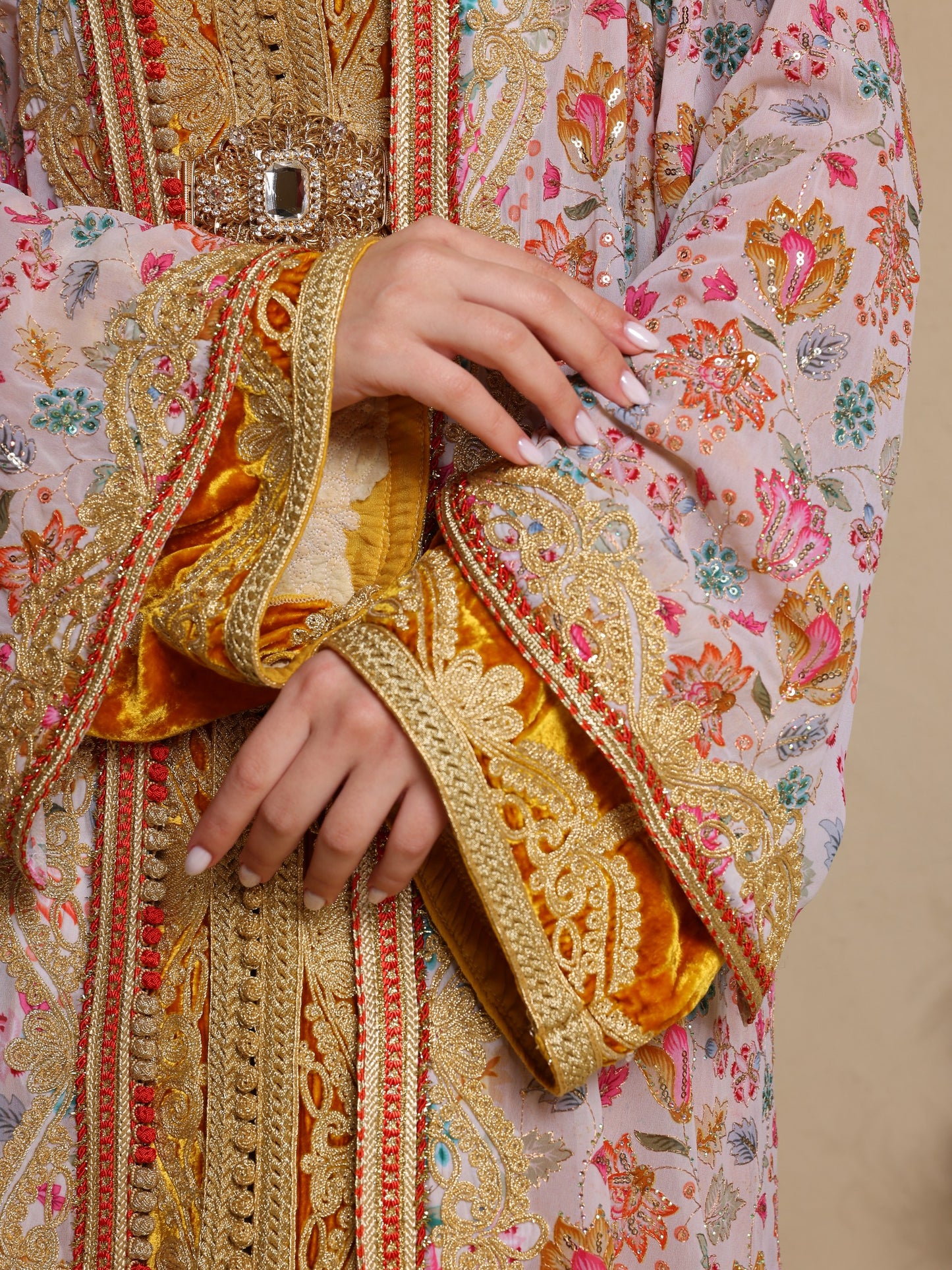 Amber Blossom-Caftan