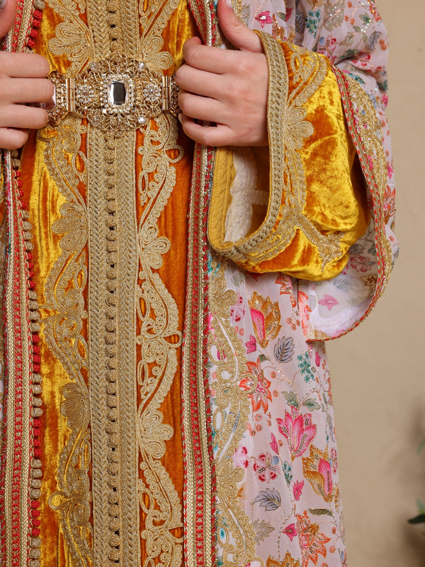 Amber Blossom-Caftan