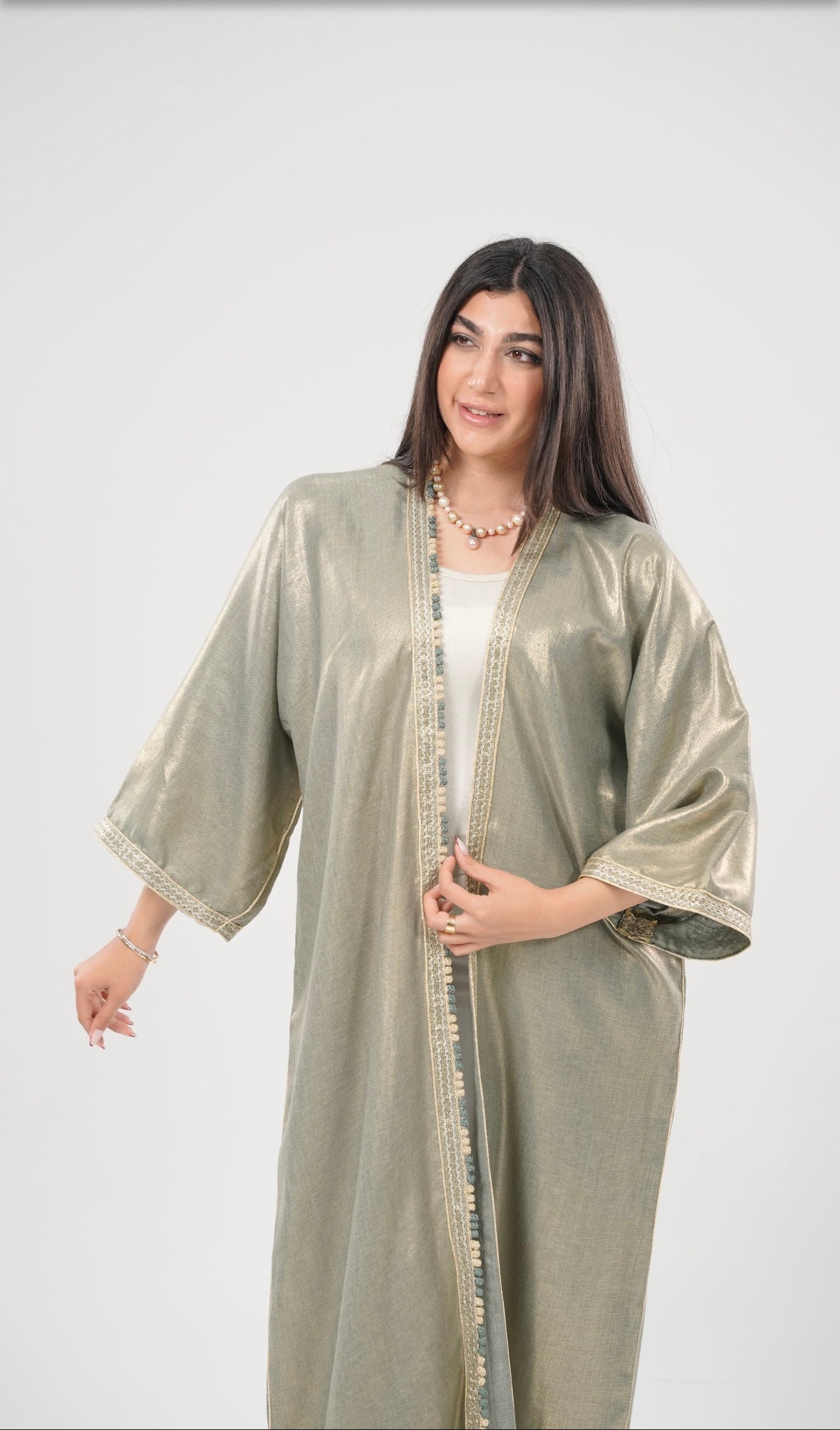 Lulwa Blush-Abaya